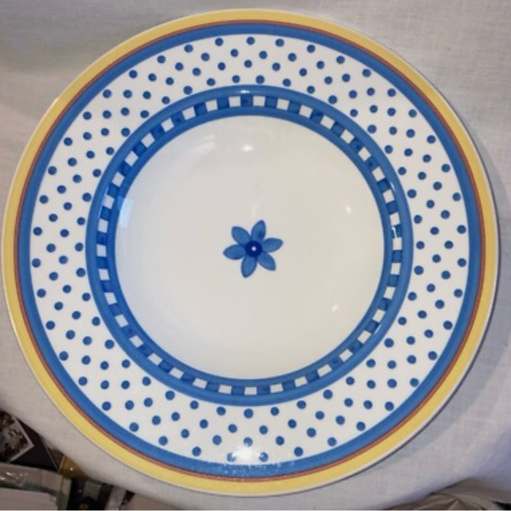 Villeroy & Bock Rim Past/Soup Bowl Twist-Anna 9.5", set of 2